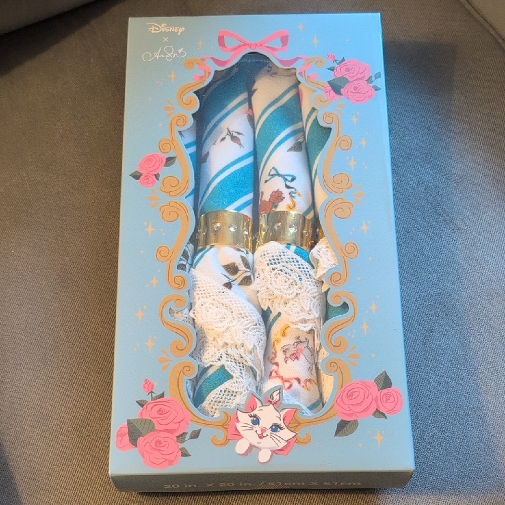 Disney Parks X Ann Shen Aristocats Napkin Set